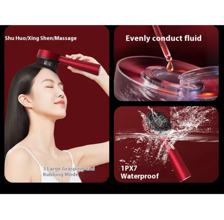 Electric Red Light Scalp Massage Comb