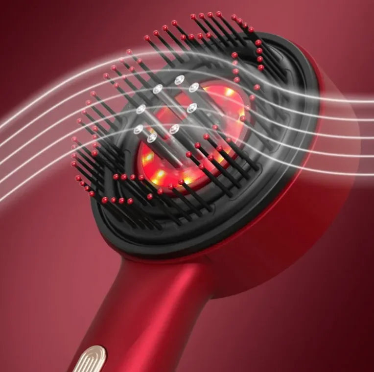 Electric Red Light Scalp Massage Comb