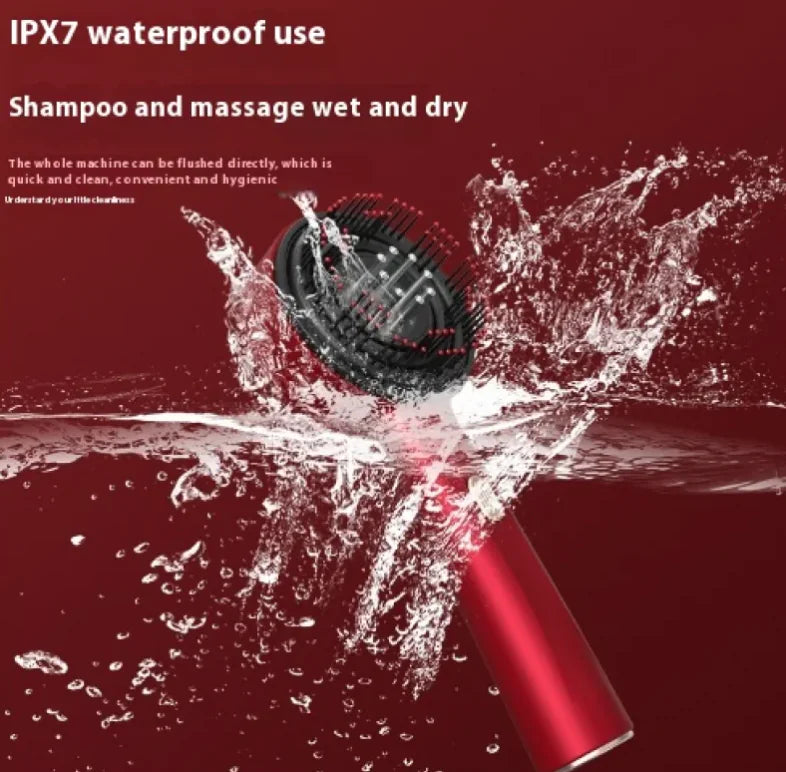 Electric Red Light Scalp Massage Comb